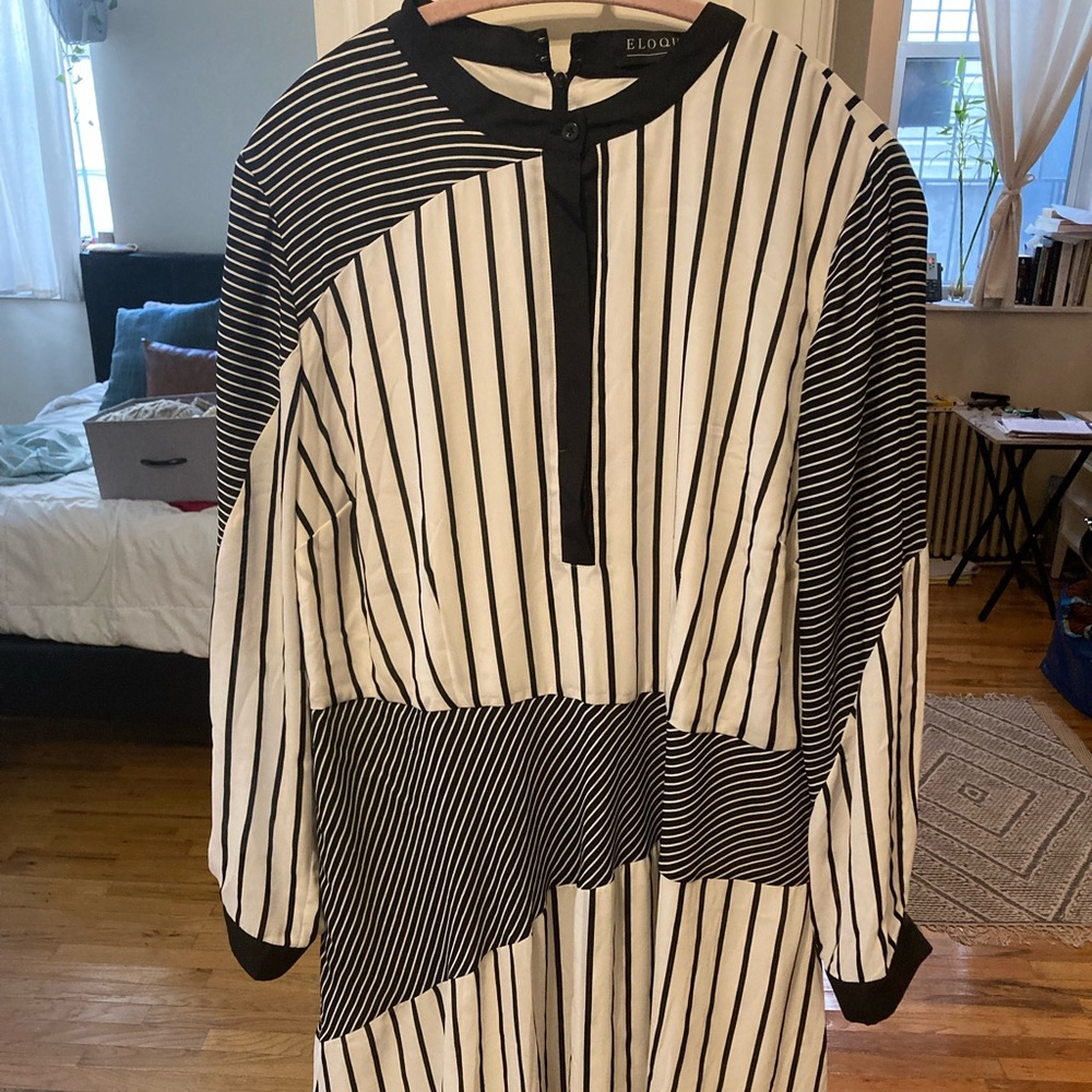 SOLD - Eloquii Shirt Dress